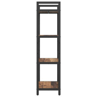 Produktbild för Hyllsystem Gammalt trä 56 x 34 x 133,5 cm Konstruerat trä