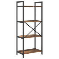 Produktbild för Hyllsystem Gammalt trä 56 x 34 x 133,5 cm Konstruerat trä