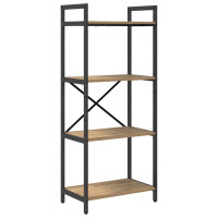 Produktbild för Hyllsystem Artisan Ek 56 x 34 x 133,5 cm Konstruerat trä