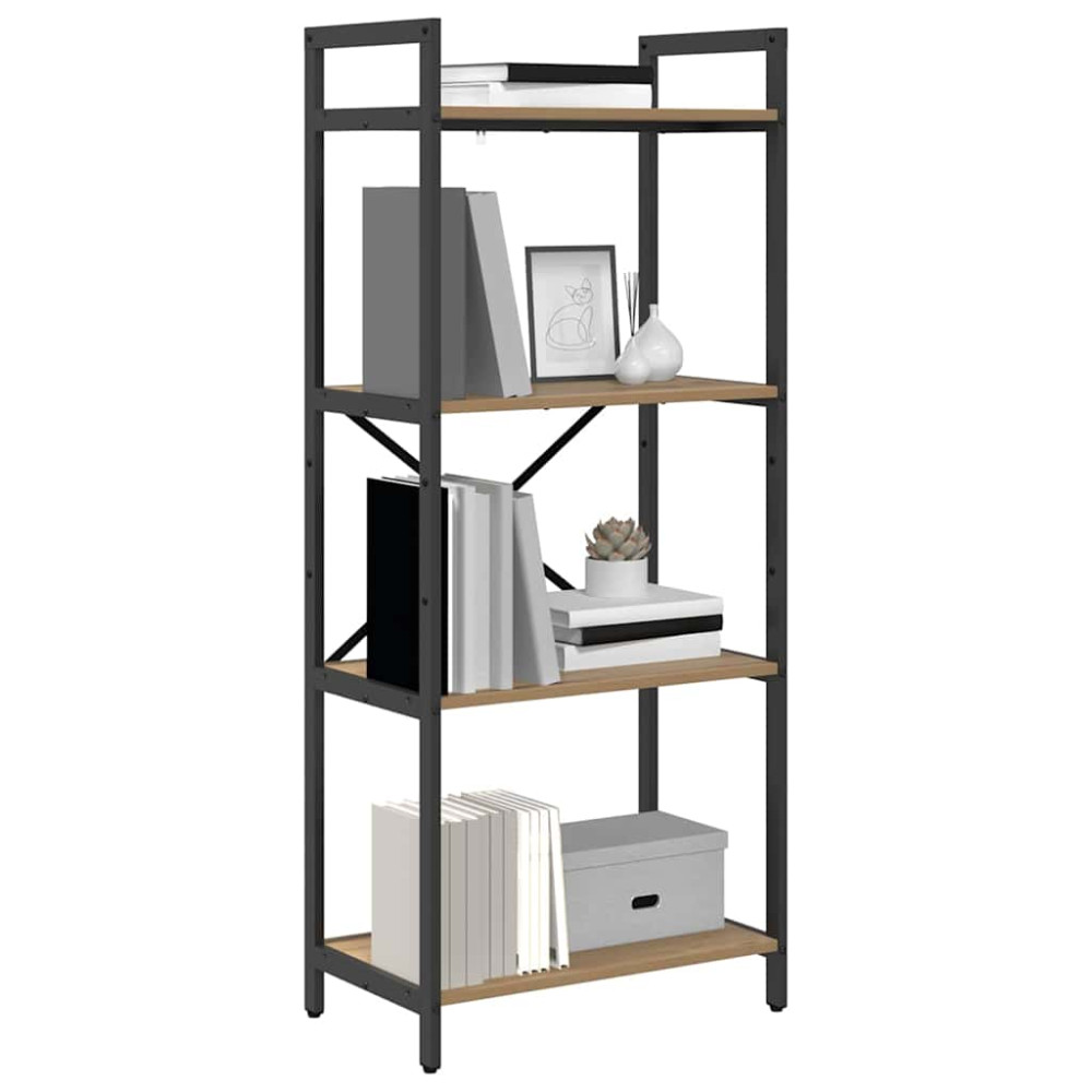 Produktbild för Hyllsystem Artisan Ek 56 x 34 x 133,5 cm Konstruerat trä