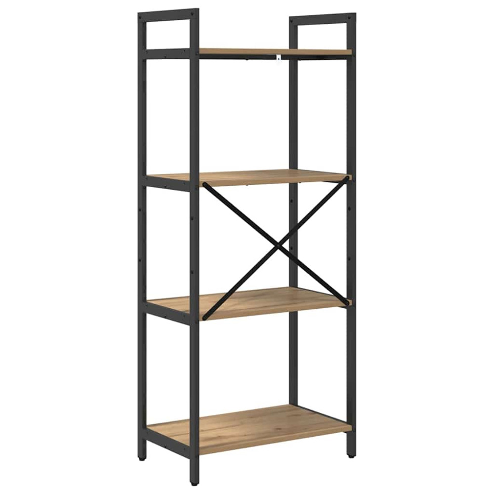 Produktbild för Hyllsystem Artisan Ek 56 x 34 x 133,5 cm Konstruerat trä