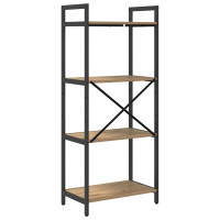 Produktbild för Hyllsystem Artisan Ek 56 x 34 x 133,5 cm Konstruerat trä
