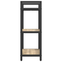 Produktbild för Hyllsystem Sonoma-ek 56 x 34 x 96 cm Konstruerat trä