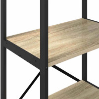 Produktbild för Hyllsystem Sonoma-ek 56 x 34 x 96 cm Konstruerat trä