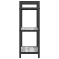 Produktbild för Hyllsystem Grå Sonoma 56 x 34 x 96 cm Konstruerat trä