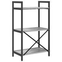 Produktbild för Hyllsystem Grå Sonoma 56 x 34 x 96 cm Konstruerat trä