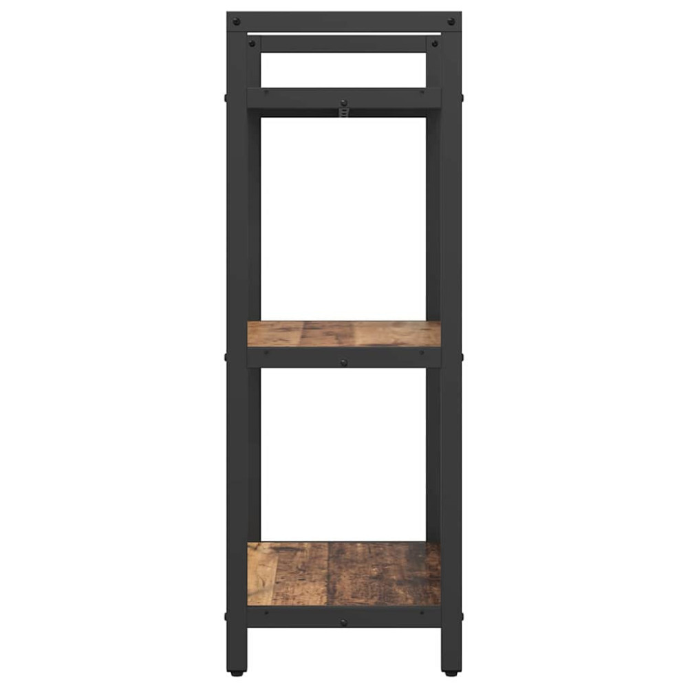 Produktbild för Hyllsystem Gammalt trä 56 x 34 x 96 cm Konstruerat trä