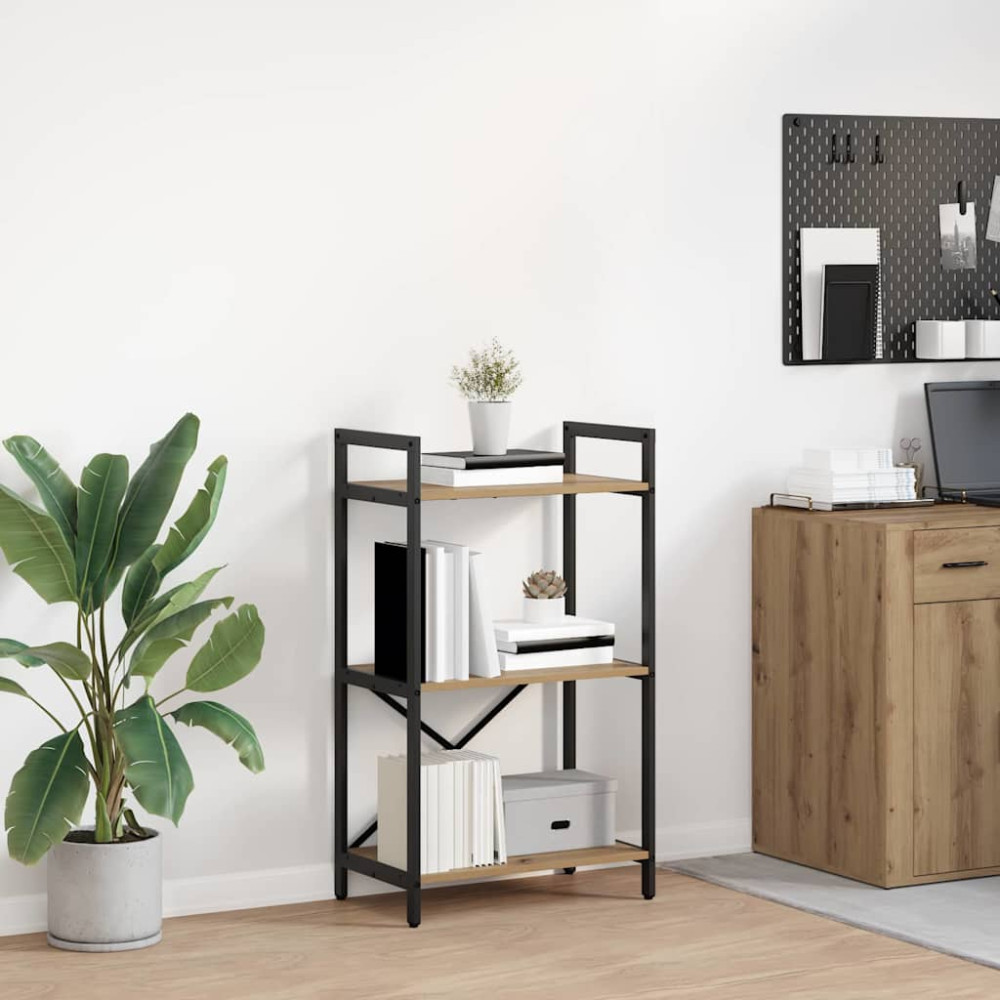 Produktbild för Hyllsystem Artisan Ek 56 x 34 x 96 cm Konstruerat trä