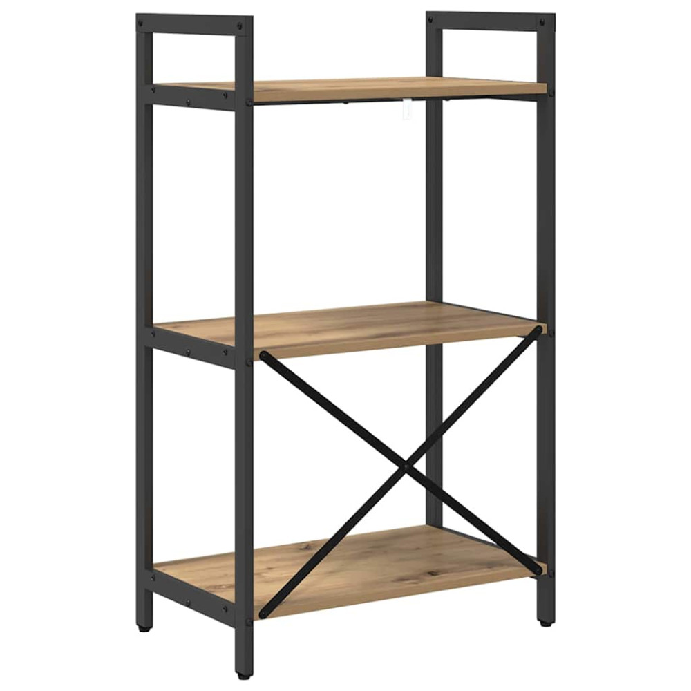 Produktbild för Hyllsystem Artisan Ek 56 x 34 x 96 cm Konstruerat trä