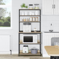 Produktbild för Köks hylla Sonoma-ek 80 x 40 x 168 cm Konstruerat trä