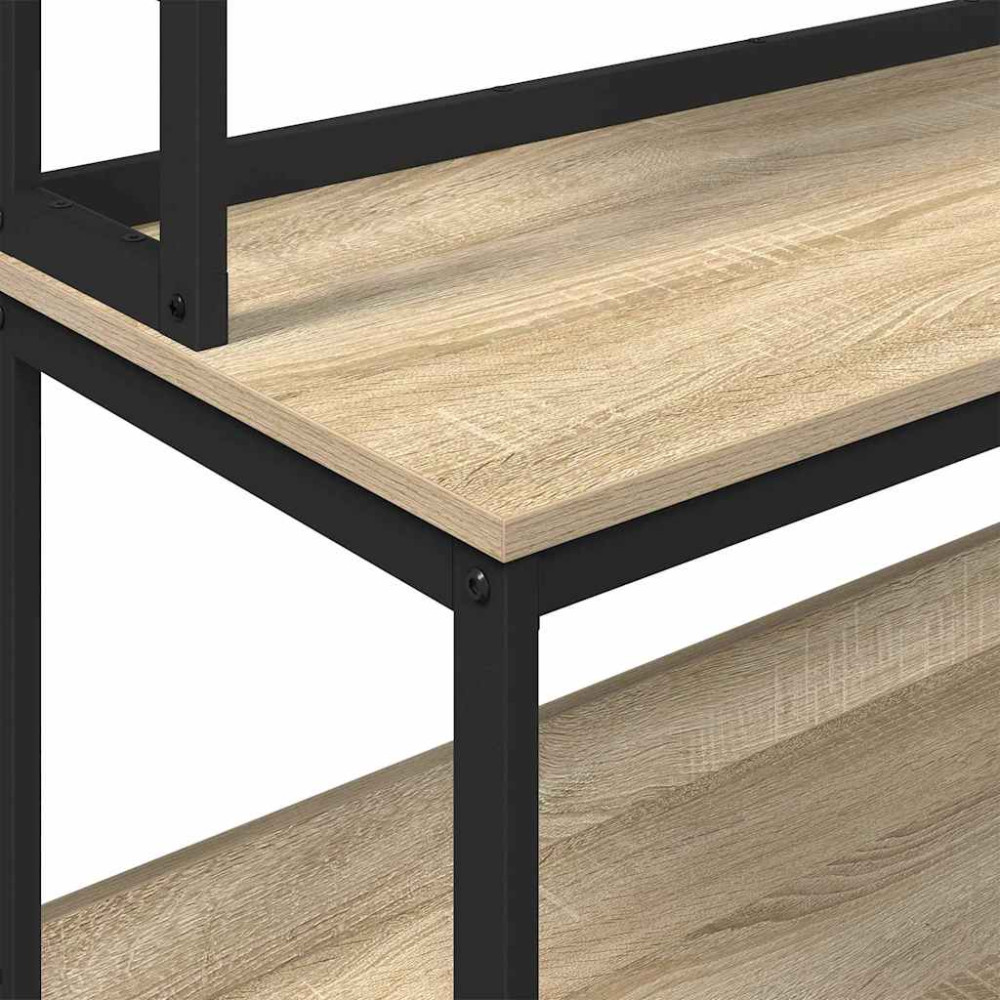 Produktbild för Köks hylla Sonoma-ek 80 x 40 x 168 cm Konstruerat trä