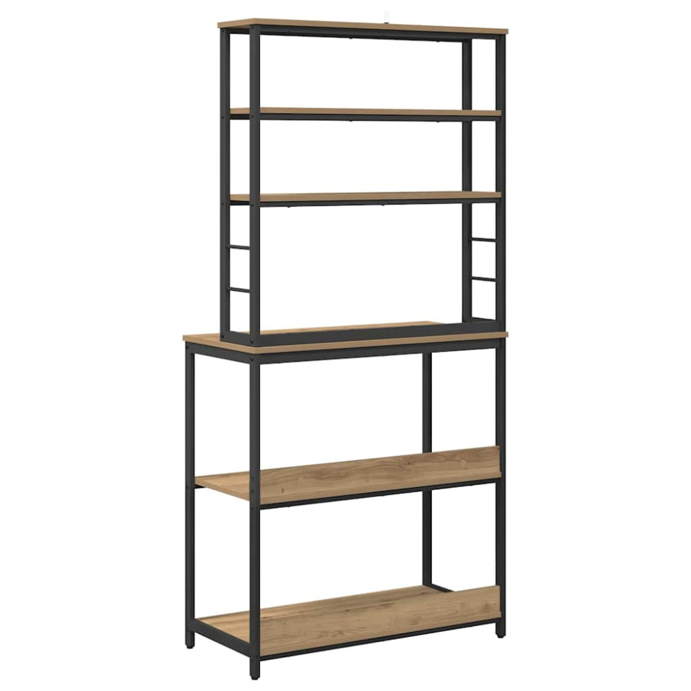 Produktbild för Köks hylla Artisan Ek 80 x 40 x 168 cm Konstruerat trä