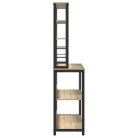 Produktbild för Köks hylla Sonoma-ek 100 x 40 x 168 cm Konstruerat trä