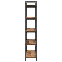 Produktbild för Hyllsystem Gammalt trä 100 x 33,5 x 178 cm Konstruerat trä