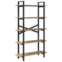 Produktbild för Hyllsystem Artisan Ek 100 x 33,5 x 178 cm Konstruerat trä