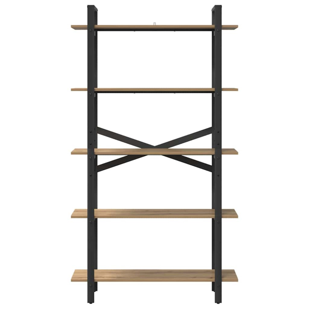 Produktbild för Hyllsystem Artisan Ek 100 x 33,5 x 178 cm Konstruerat trä