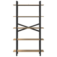 Produktbild för Hyllsystem Artisan Ek 100 x 33,5 x 178 cm Konstruerat trä