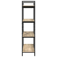 Produktbild för Hyllsystem Sonoma-ek 100 x 33,5 x 140 cm Konstruerat trä