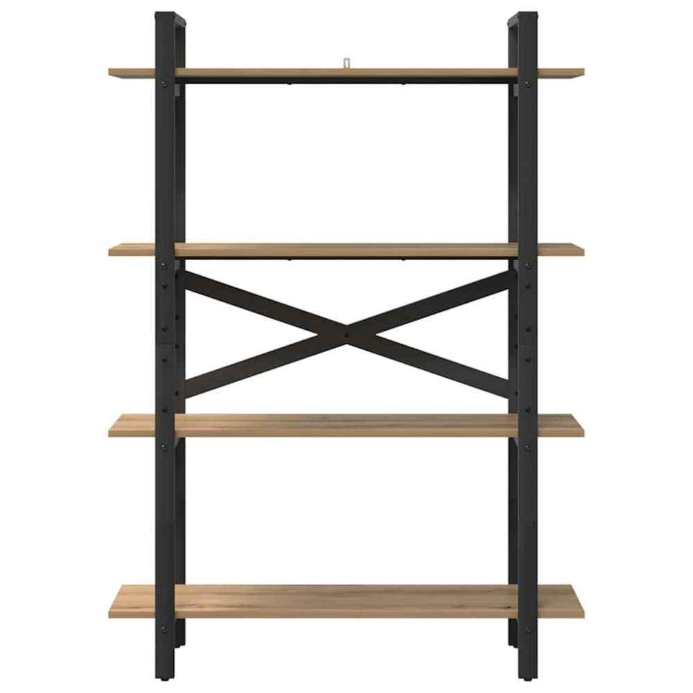 Produktbild för Hyllsystem Artisan Ek 100 x 33,5 x 140 cm Konstruerat trä