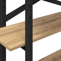 Produktbild för Hyllsystem Artisan Ek 100 x 33,5 x 140 cm Konstruerat trä