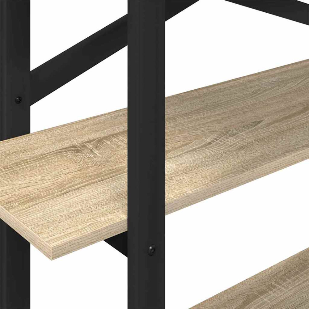 Produktbild för Hyllsystem Sonoma-ek 100 x 33,5 x 102 cm Konstruerat trä