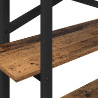 Produktbild för Hyllsystem Gammalt trä 100 x 33,5 x 102 cm Konstruerat trä
