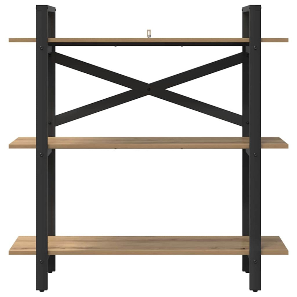 Produktbild för Hyllsystem Artisan Ek 100 x 33,5 x 102 cm Konstruerat trä
