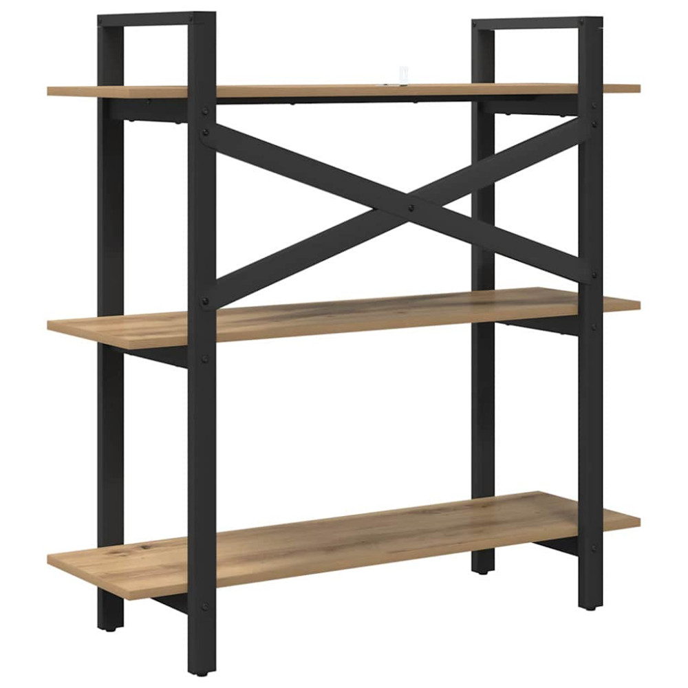 Produktbild för Hyllsystem Artisan Ek 100 x 33,5 x 102 cm Konstruerat trä