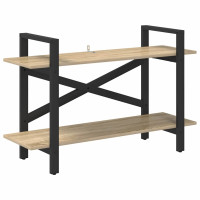 Produktbild för Hyllsystem Sonoma-ek 100 x 33,5 x 64 cm Konstruerat trä