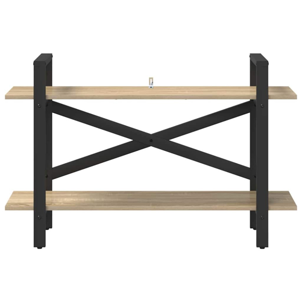 Produktbild för Hyllsystem Sonoma-ek 100 x 33,5 x 64 cm Konstruerat trä