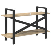 Produktbild för Hyllsystem Sonoma-ek 100 x 33,5 x 64 cm Konstruerat trä