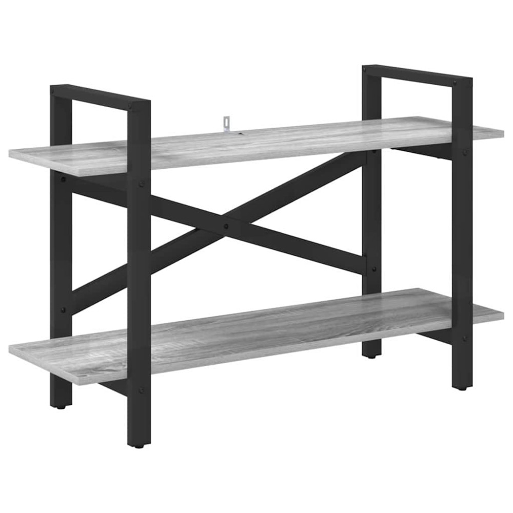 Produktbild för Hyllsystem Grå Sonoma 100 x 33,5 x 64 cm Konstruerat trä