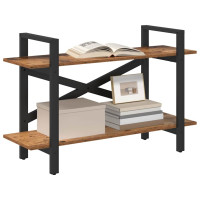 Produktbild för Hyllsystem Gammalt trä 100 x 33,5 x 64 cm Konstruerat trä