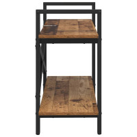 Produktbild för Hyllsystem Gammalt trä 100 x 33,5 x 64 cm Konstruerat trä