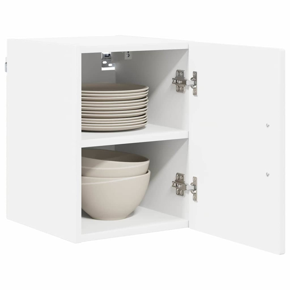 Produktbild för Väggskåp PORTO 2 pcs Vit 30 x 31 x 40 cm Konstruerat trä