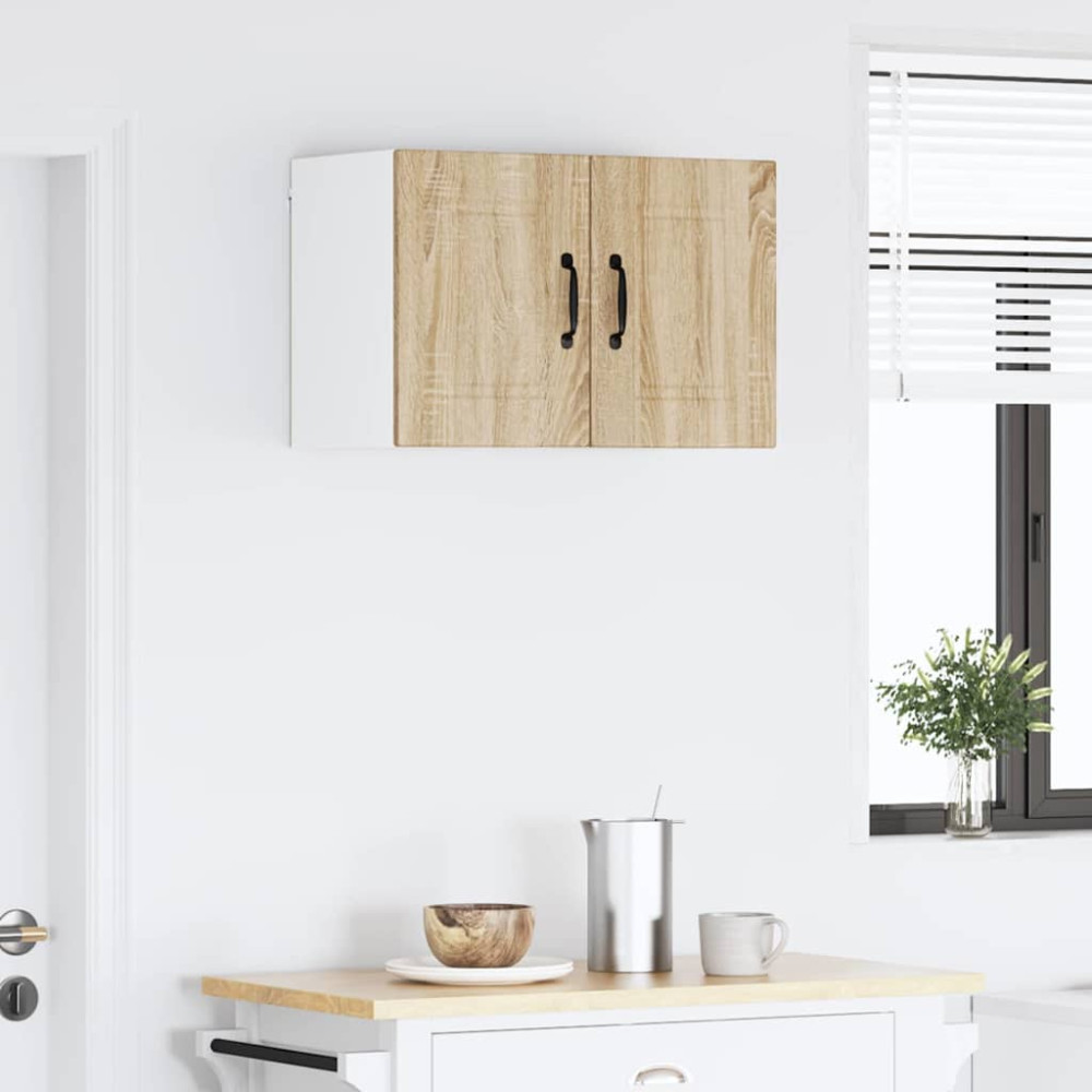 Produktbild för Väggskåp PORTO Sonoma-ek 30 x 31 x 40 cm Konstruerat trä