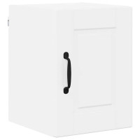 Produktbild för Väggskåp PORTO Högblanka vita 30 x 31 x 40 cm Konstruerat trä