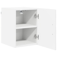 Produktbild för Väggskåp PORTO Högblanka vita 30 x 31 x 40 cm Konstruerat trä