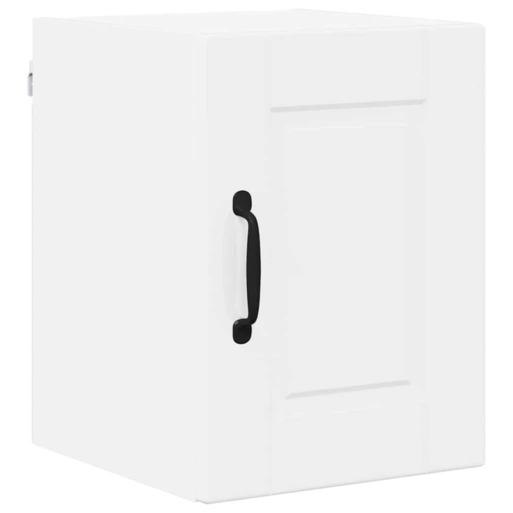 Produktbild för Väggskåp PORTO 2 pcs Högblanka vita 30 x 31 x 40 cm