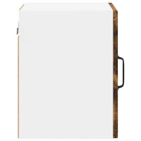 Produktbild för Väggskåp PORTO 2 pcs Rökt ek 30 x 31 x 40 cm Konstruerat trä
