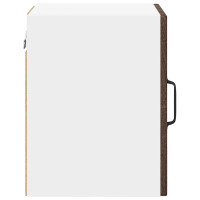 Produktbild för Väggskåp PORTO 2 pcs Brun Ek 30 x 31 x 40 cm Konstruerat trä