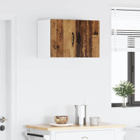 Produktbild för Väggskåp PORTO Gammalt trä 30 x 31 x 40 cm Konstruerat trä