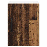 Produktbild för Väggskåp PORTO Gammalt trä 30 x 31 x 40 cm Konstruerat trä