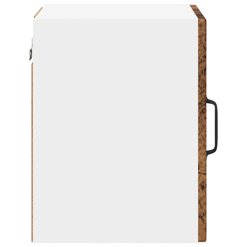 Produktbild för Väggskåp PORTO Gammalt trä 30 x 31 x 40 cm Konstruerat trä