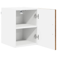 Produktbild för Väggskåp PORTO 2 pcs Gammalt trä 30 x 31 x 40 cm
