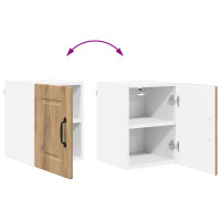 Produktbild för Väggskåp PORTO Artisan Ek 30 x 31 x 40 cm Konstruerat trä