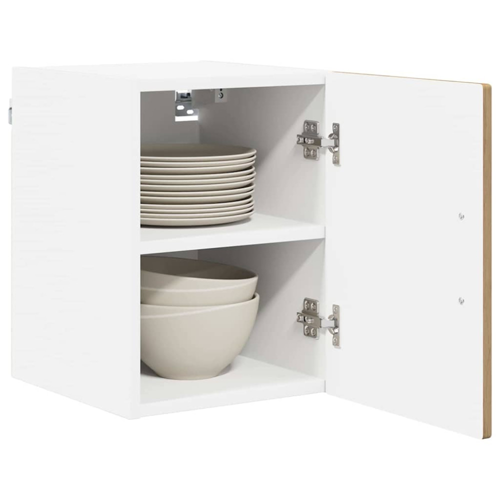 Produktbild för Väggskåp PORTO Artisan Ek 30 x 31 x 40 cm Konstruerat trä