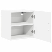 Produktbild för Väggskåp PORTO 2 pcs Högblanka vita 40 x 31 x 40 cm