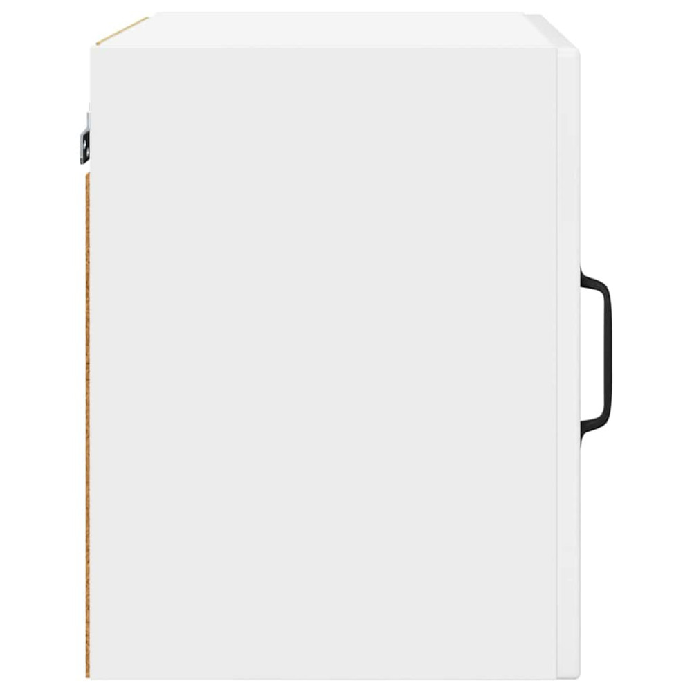 Produktbild för Väggskåp PORTO 2 pcs Högblanka vita 40 x 31 x 40 cm