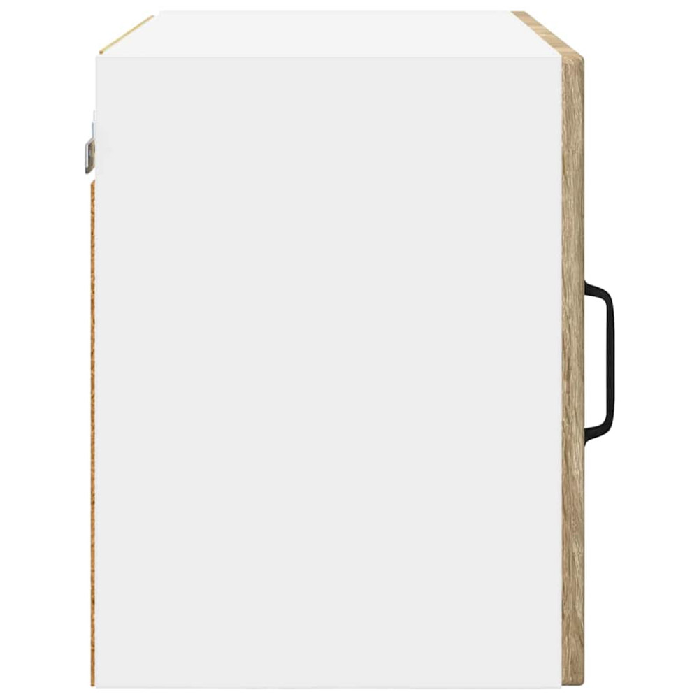 Produktbild för Väggskåp PORTO 2 pcs Sonoma-ek 50 x 31 x 40 cm Konstruerat trä